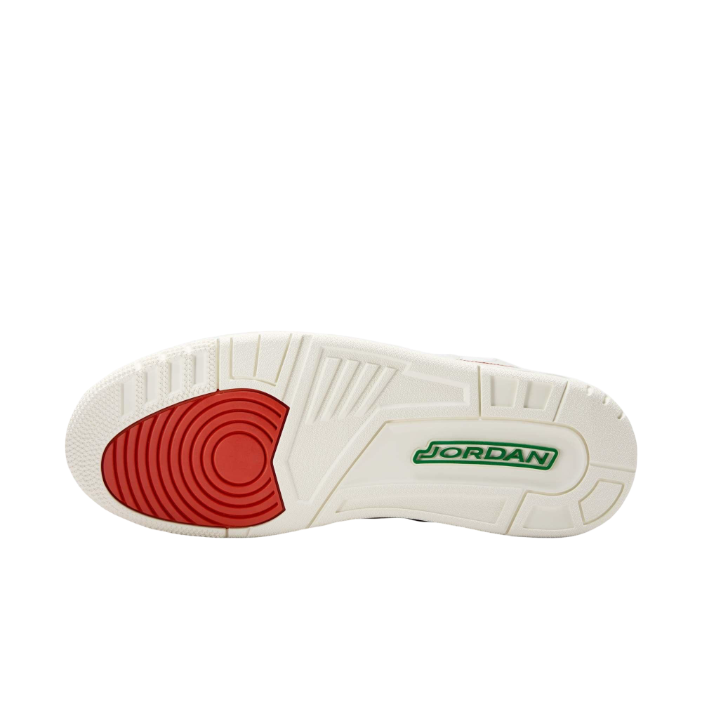 (Men's) Air Jordan 3 Retro "Mexico El Vuelo / Que Fuerza - Mas Vale Mana" (2025) [IO1752-100] Sneakers in White | FOOT NINJAS {6}