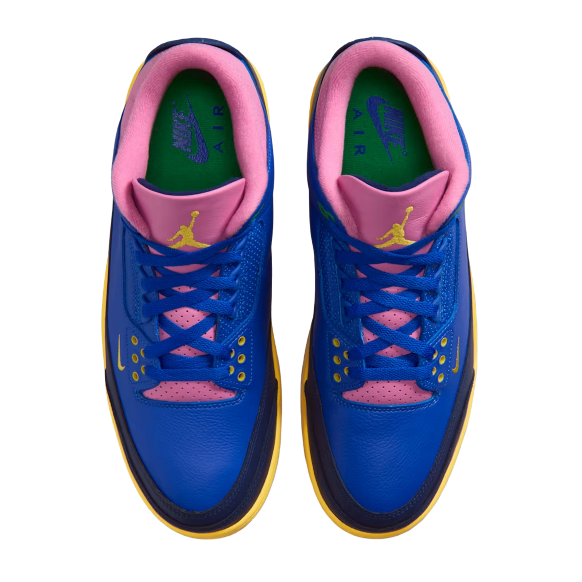 (Men's) Air Jordan 3 Retro OG "Brazil" (2026) [IV4871-400] Sneakers in Blue | FOOT NINJAS {4}