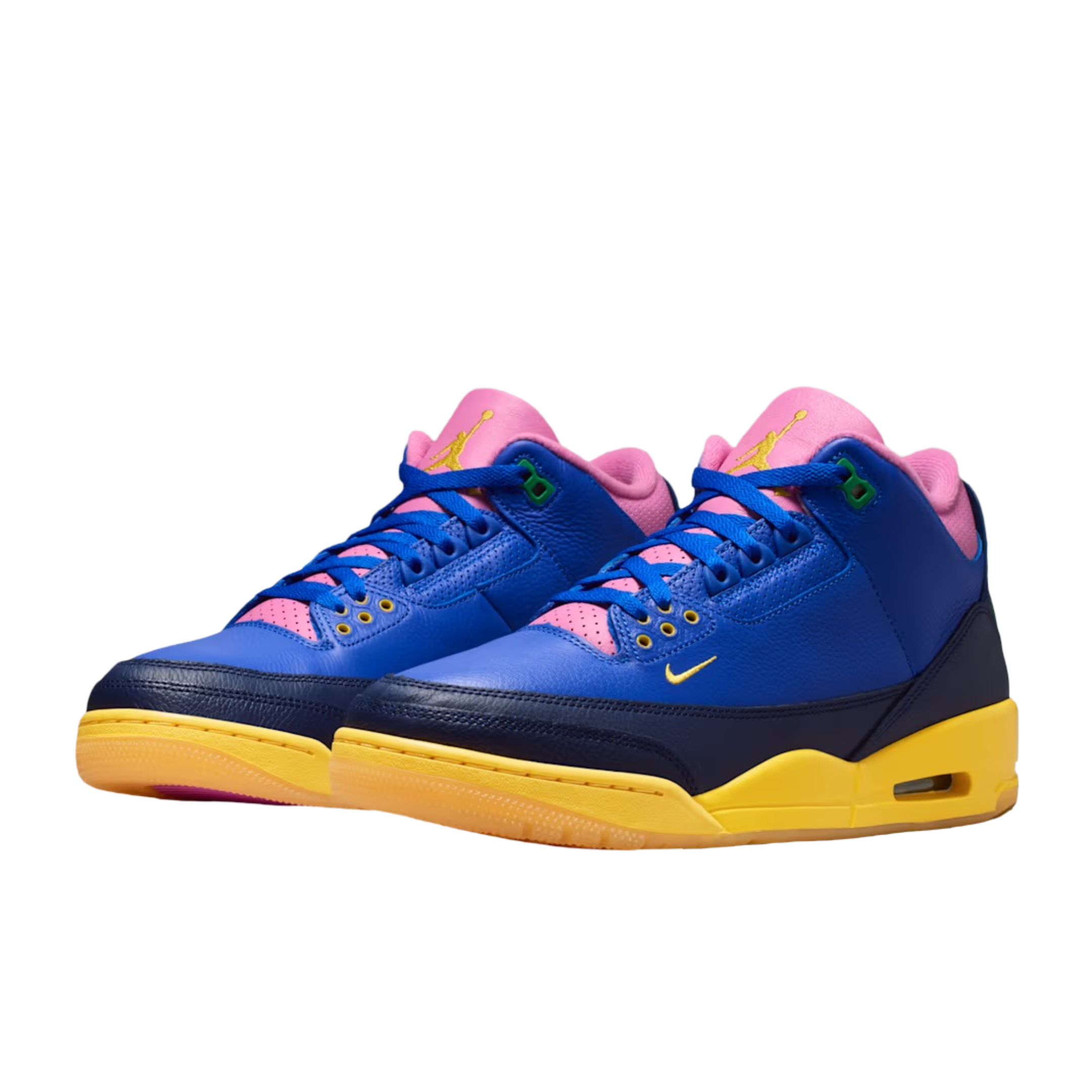 (Men's) Air Jordan 3 Retro OG "Brazil" (2026) Sneakers in Blue [IV4871-400] | FOOT NINJAS [3]