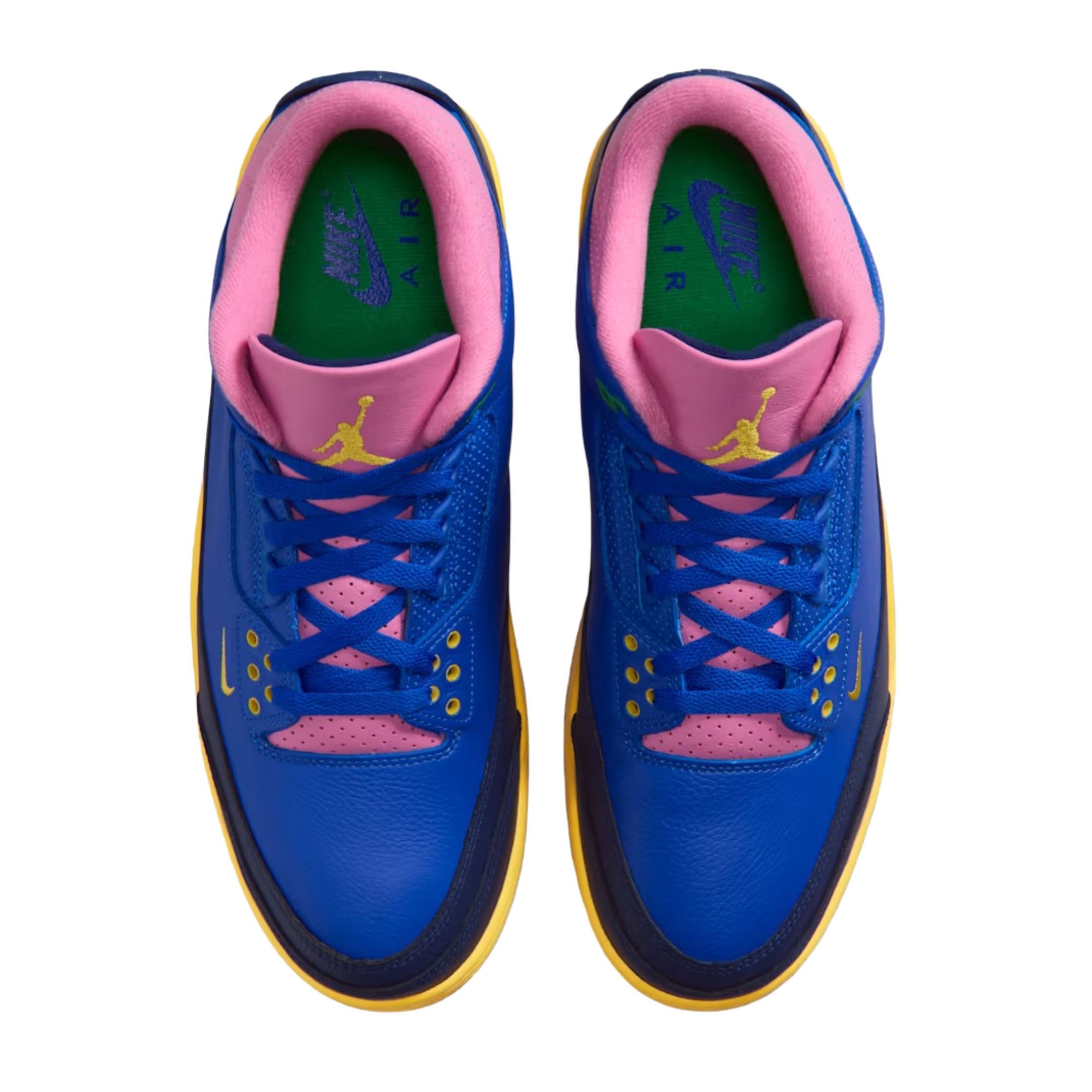 (Men's) Air Jordan 3 Retro OG "Brazil" (2026) Sneakers in Blue [IV4871-400] | FOOT NINJAS [4]