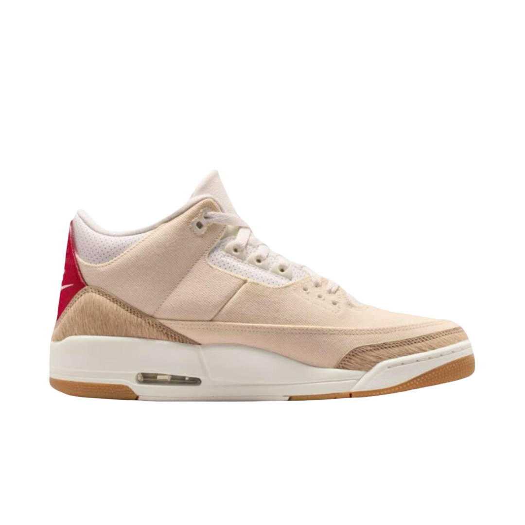 (Men's) Air Jordan 3 Retro x Levi's "CNY Lunar Chinese New Year of the Horse / Sail Denim" (2026) [IR0910-400] Sneakers in Beige | FOOT NINJAS {2}