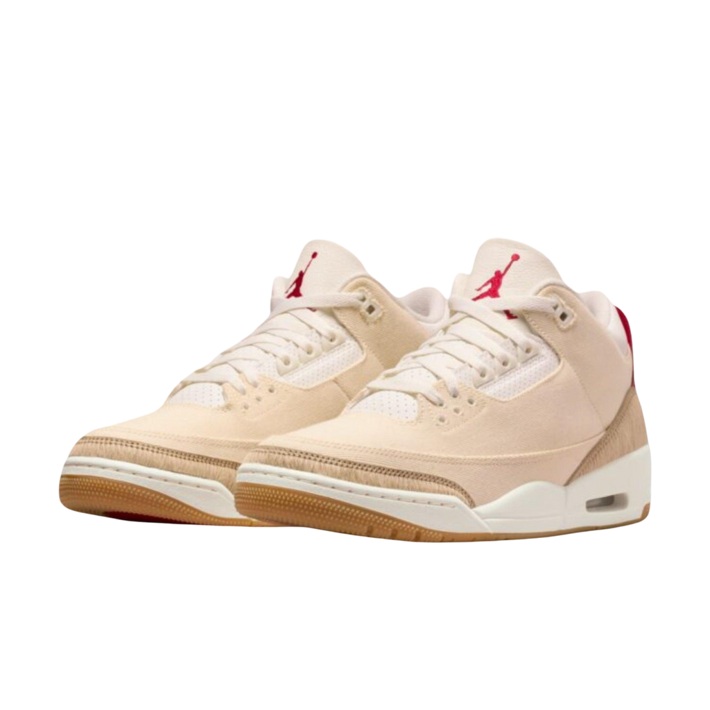 (Men's) Air Jordan 3 Retro x Levi's "CNY Lunar Chinese New Year of the Horse / Sail Denim" (2026) [IR0910-400] Sneakers in Beige | FOOT NINJAS {3}