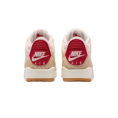 (Men's) Air Jordan 3 Retro x Levi's "CNY Lunar Chinese New Year of the Horse / Sail Denim" (2026) [IR0910-400] Sneakers in Beige | FOOT NINJAS {5}