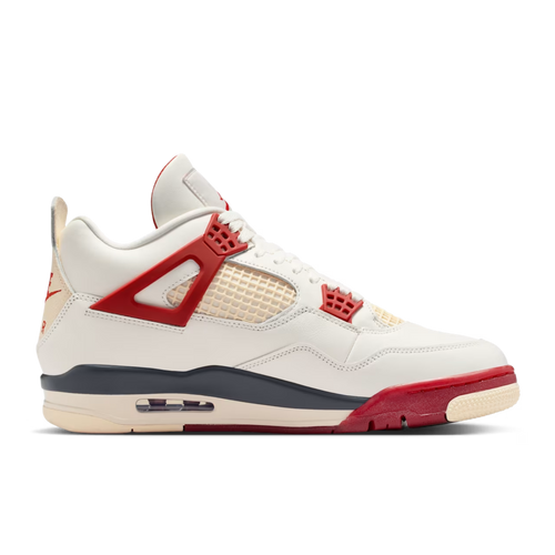 (Men's) Air Jordan 4 Retro OG SP x Nigel Sylvester "Brick After Brick / Vintage Fire Red" (2026) [IQ8055-100] Sneakers in Beige | FOOT NINJAS [2]
