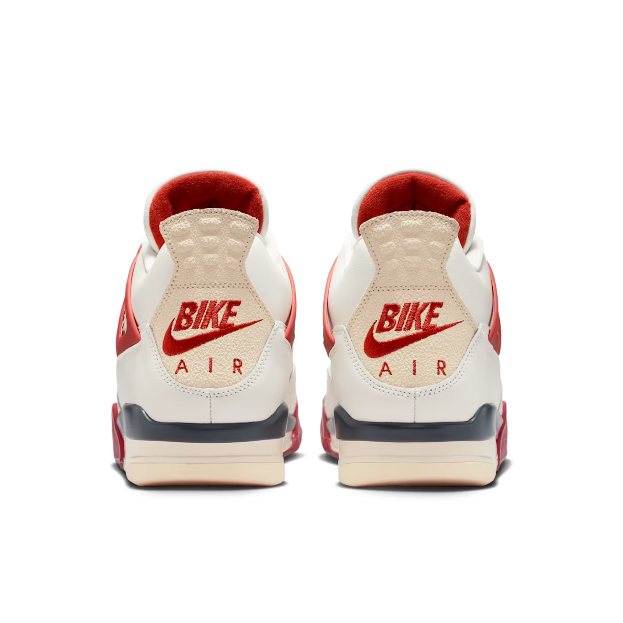 (Men's) Air Jordan 4 Retro OG SP x Nigel Sylvester "Brick After Brick / Vintage Fire Red" (2026) Sneakers in Beige [IQ8055-100] | FOOT NINJAS [5]