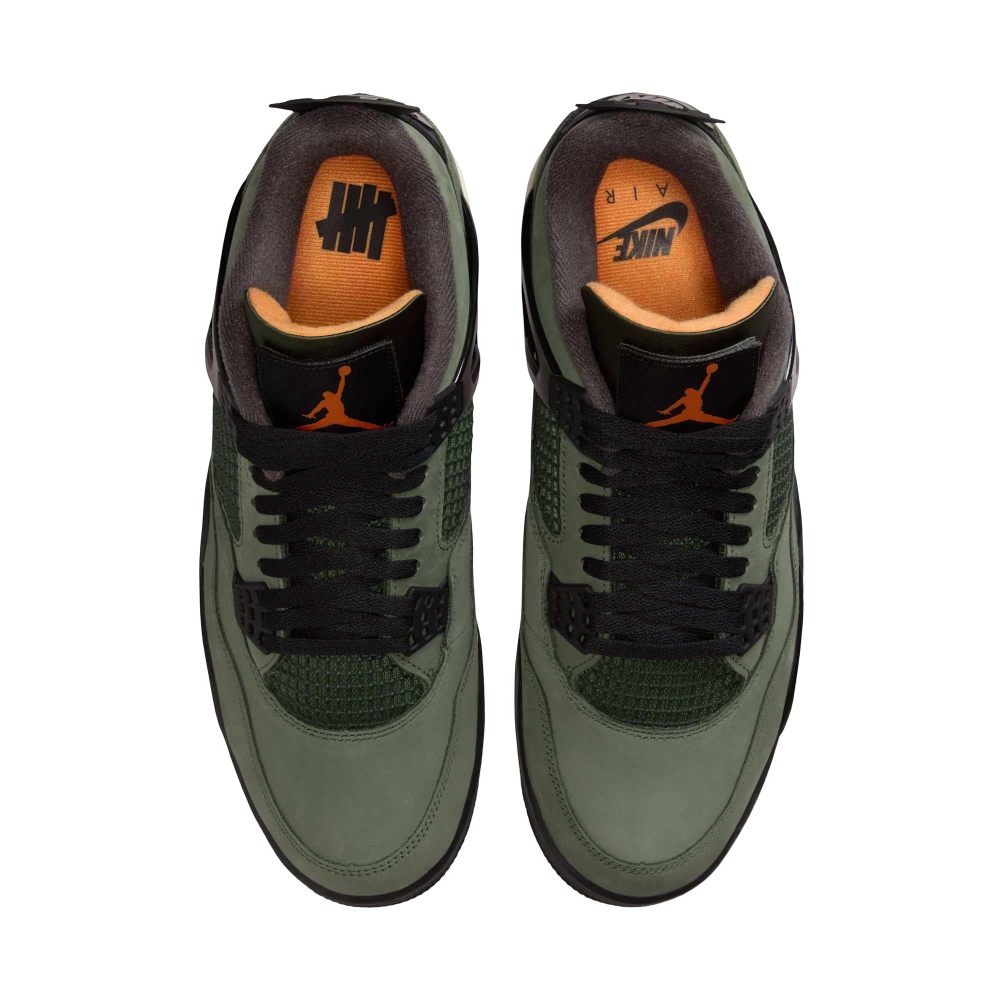 (Men's) Air Jordan 4 Retro OG SP x UNDFTD / Undefeated "Deep Green" (2025) [IB1519-200] Sneakers in Green | FOOT NINJAS {4}
