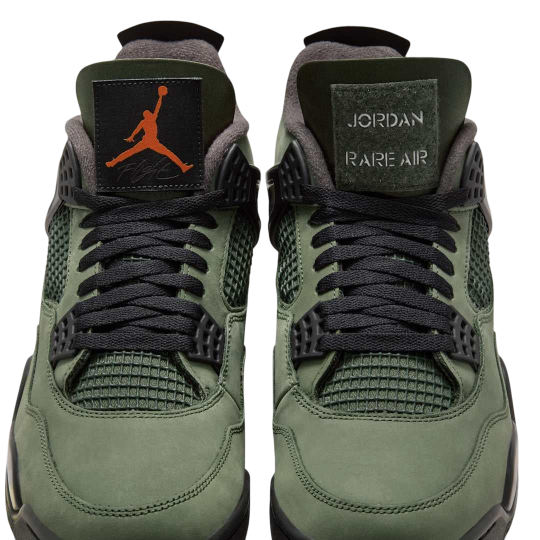 (Men's) Air Jordan 4 Retro OG SP x UNDFTD / Undefeated "Deep Green" (2025) [IB1519-200] Sneakers in Green | FOOT NINJAS {7}