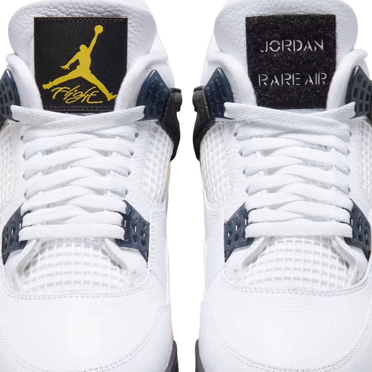 (Men's) Air Jordan 4 Retro "Rare Air / Tour Yellow" (2026) [IO2463-102] Sneakers in White | FOOT NINJAS {5}