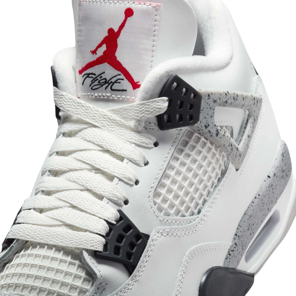 (Men's) Air Jordan 4 Retro "Reimagined White Cement" (2025) [FV5029-100] Sneakers in White | FOOT NINJAS {7}