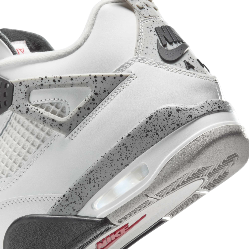 (Men's) Air Jordan 4 Retro "Reimagined White Cement" (2025) [FV5029-100] Sneakers in White | FOOT NINJAS {8}