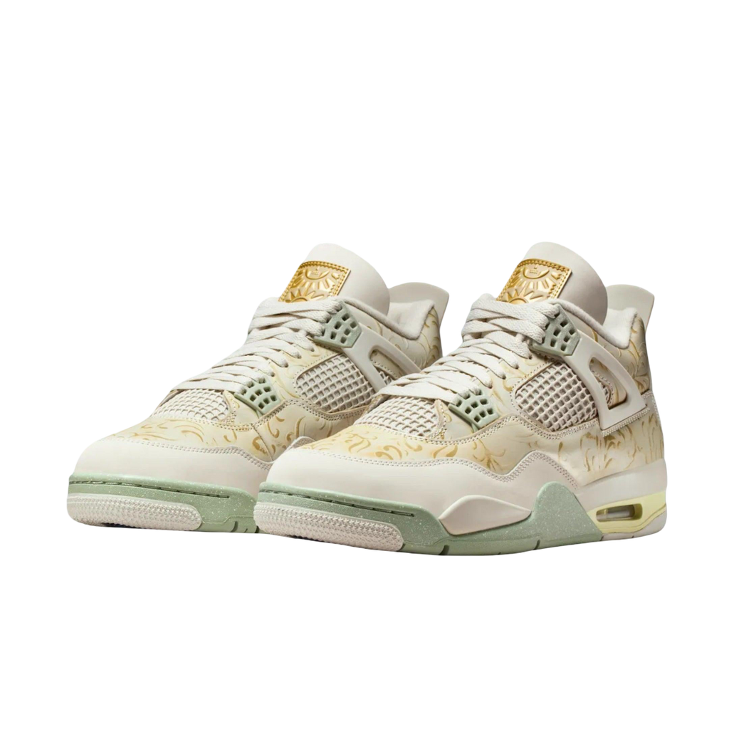 (Men's) Air Jordan 4 Retro SE "Somos Eternos" (2025) [IV6048-001] Sneakers in Beige | FOOT NINJAS {3}