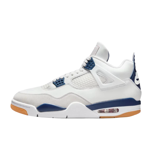 (Men's) Air Jordan 4 Retro SP x Nike SB "Navy Blue" (2025) [DR5415-100] Sneakers in Blue | FOOT NINJAS {1}
