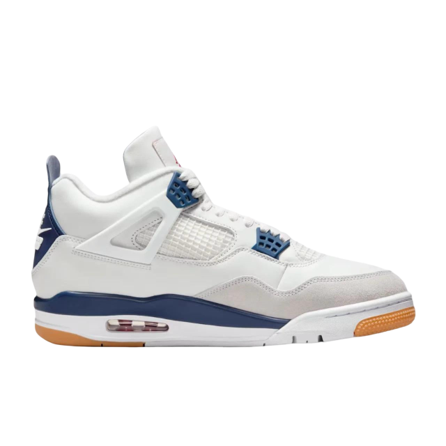 (Men's) Air Jordan 4 Retro SP x Nike SB "Navy Blue" (2025) [DR5415-100] Sneakers in Blue | FOOT NINJAS {2}