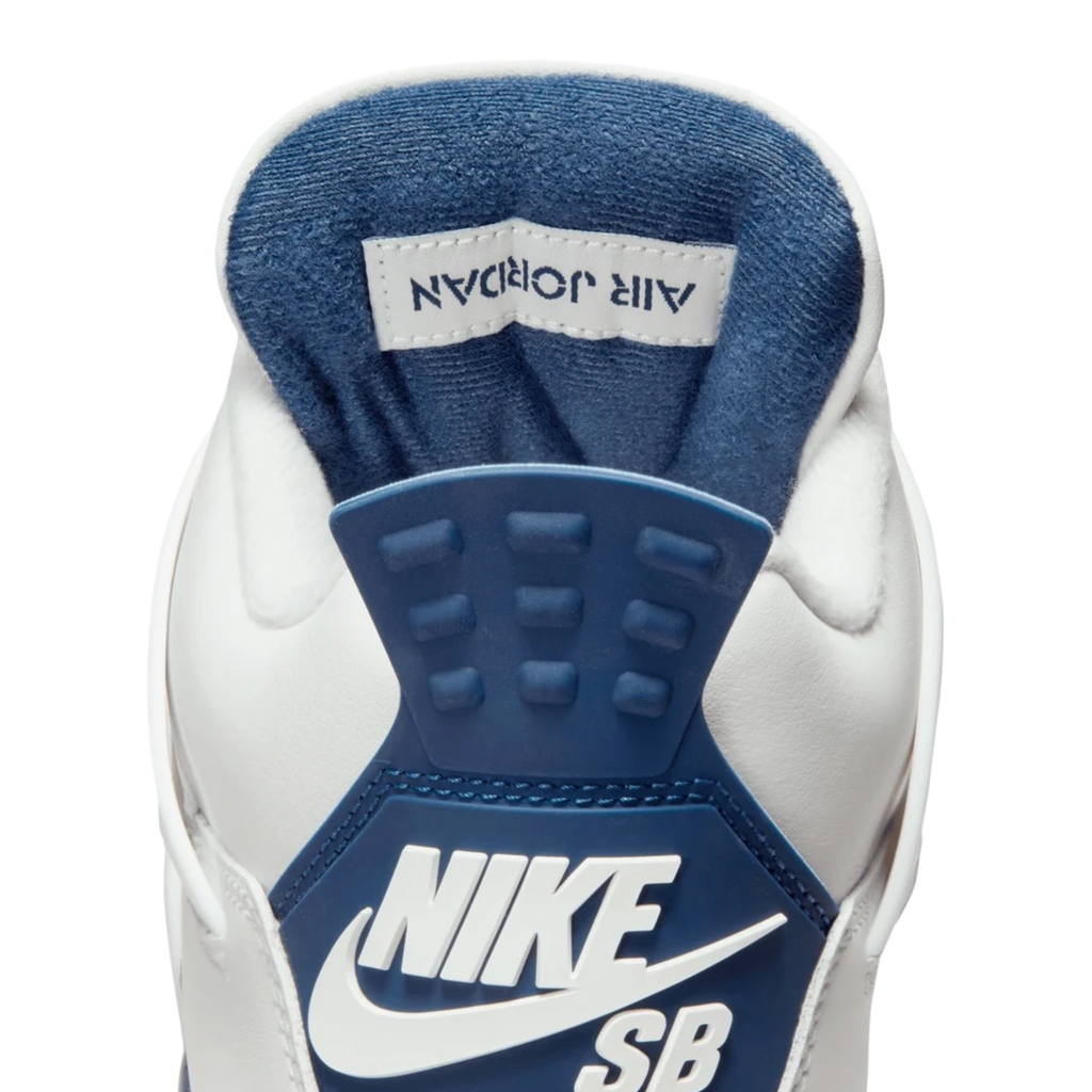 (Men's) Air Jordan 4 Retro SP x Nike SB "Navy Blue" (2025) [DR5415-100] Sneakers in Blue | FOOT NINJAS {9}