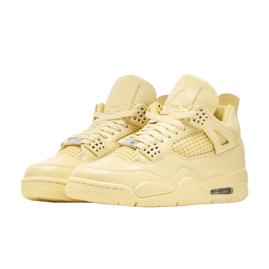(Men's) Air Jordan 4 Retro x J Balvin "Amazonas / Lemonade" (2026) [IW2872-700] Sneakers in Yellow | FOOT NINJAS {3}
