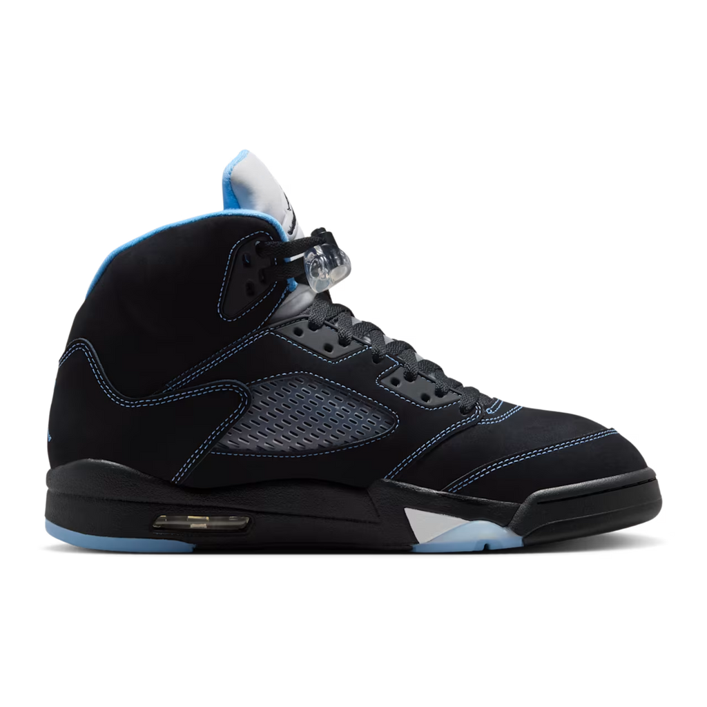(Men's) Air Jordan 5 Retro "Black Carolina / UNC University Blue" (2026) [DD0587-008] Sneakers in Black | FOOT NINJAS [2]