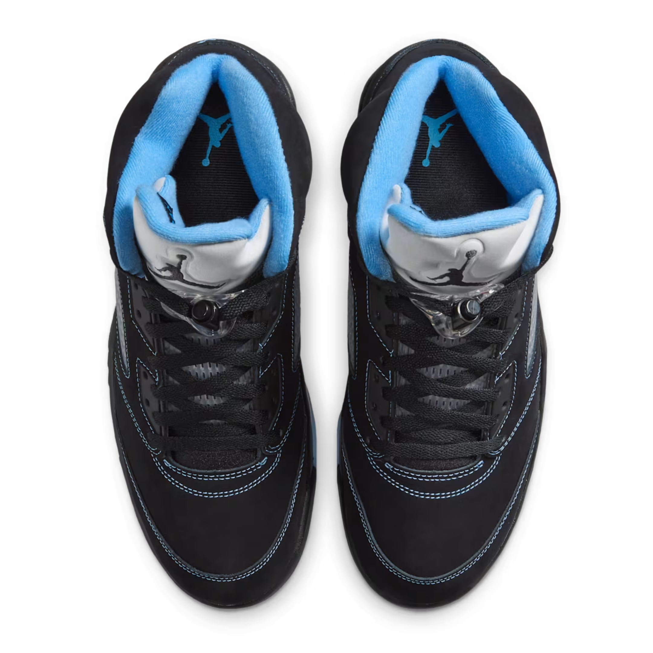 (Men's) Air Jordan 5 Retro "Black Carolina / UNC University Blue" (2026) [DD0587-008] Sneakers in Black | FOOT NINJAS [4]