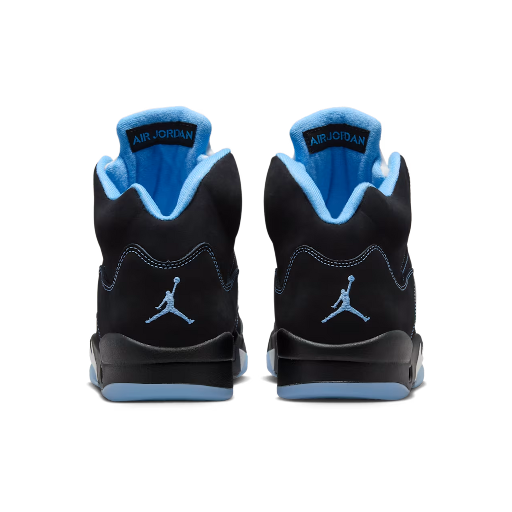 (Men's) Air Jordan 5 Retro "Black Carolina / UNC University Blue" (2026) [DD0587-008] Sneakers in Black | FOOT NINJAS [5]