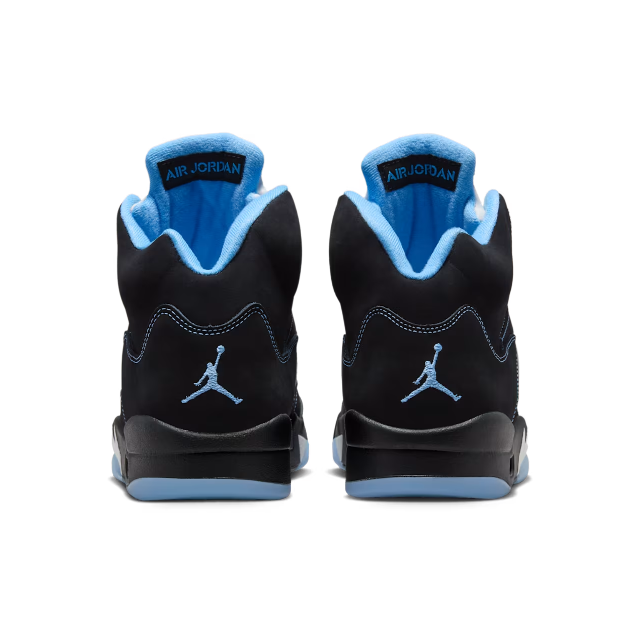 (Men's) Air Jordan 5 Retro "Black Carolina / UNC University Blue" (2026) [DD0587-008] Sneakers in Black | FOOT NINJAS [5]