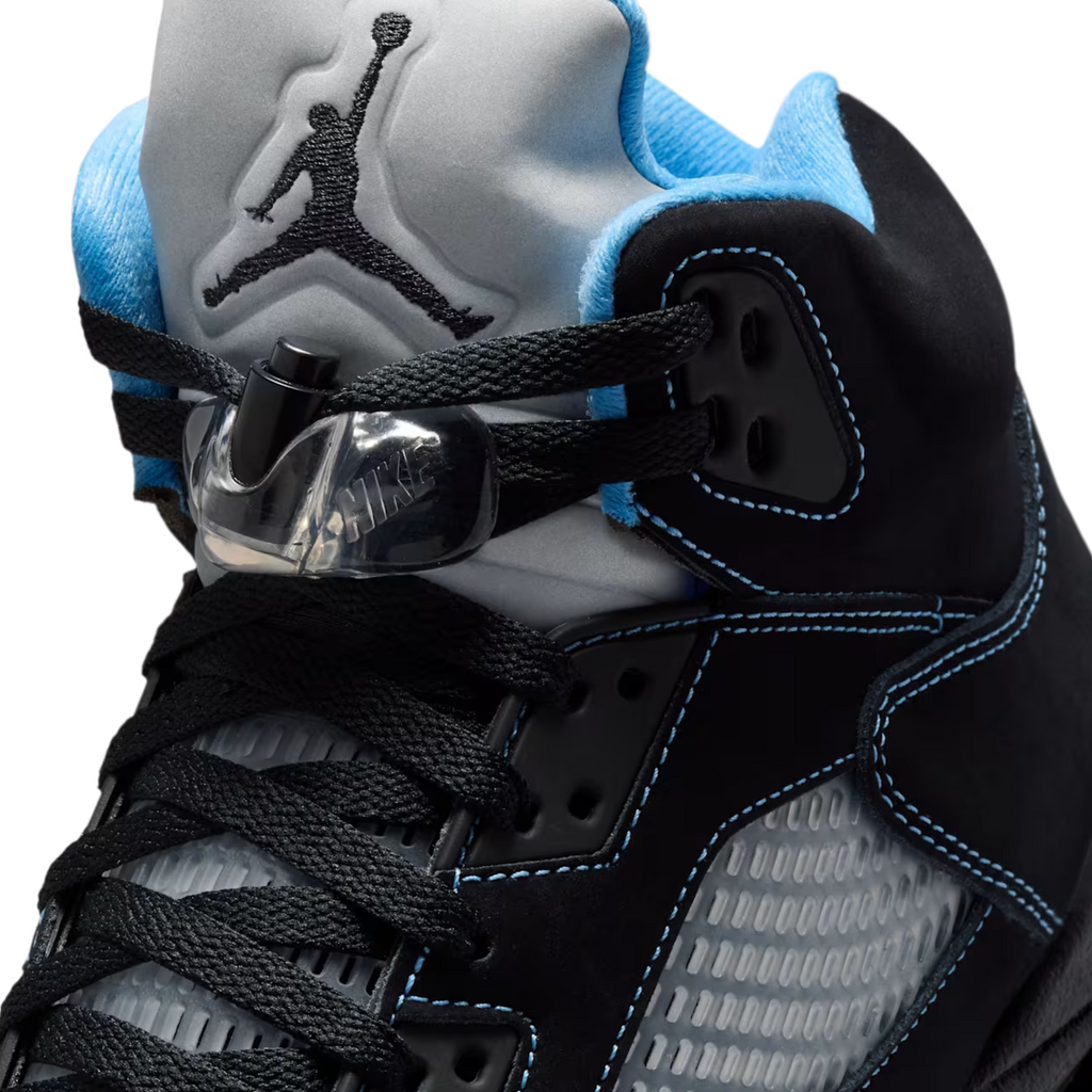 (Men's) Air Jordan 5 Retro "Black Carolina / UNC University Blue" (2026) [DD0587-008] Sneakers in Black | FOOT NINJAS [7]
