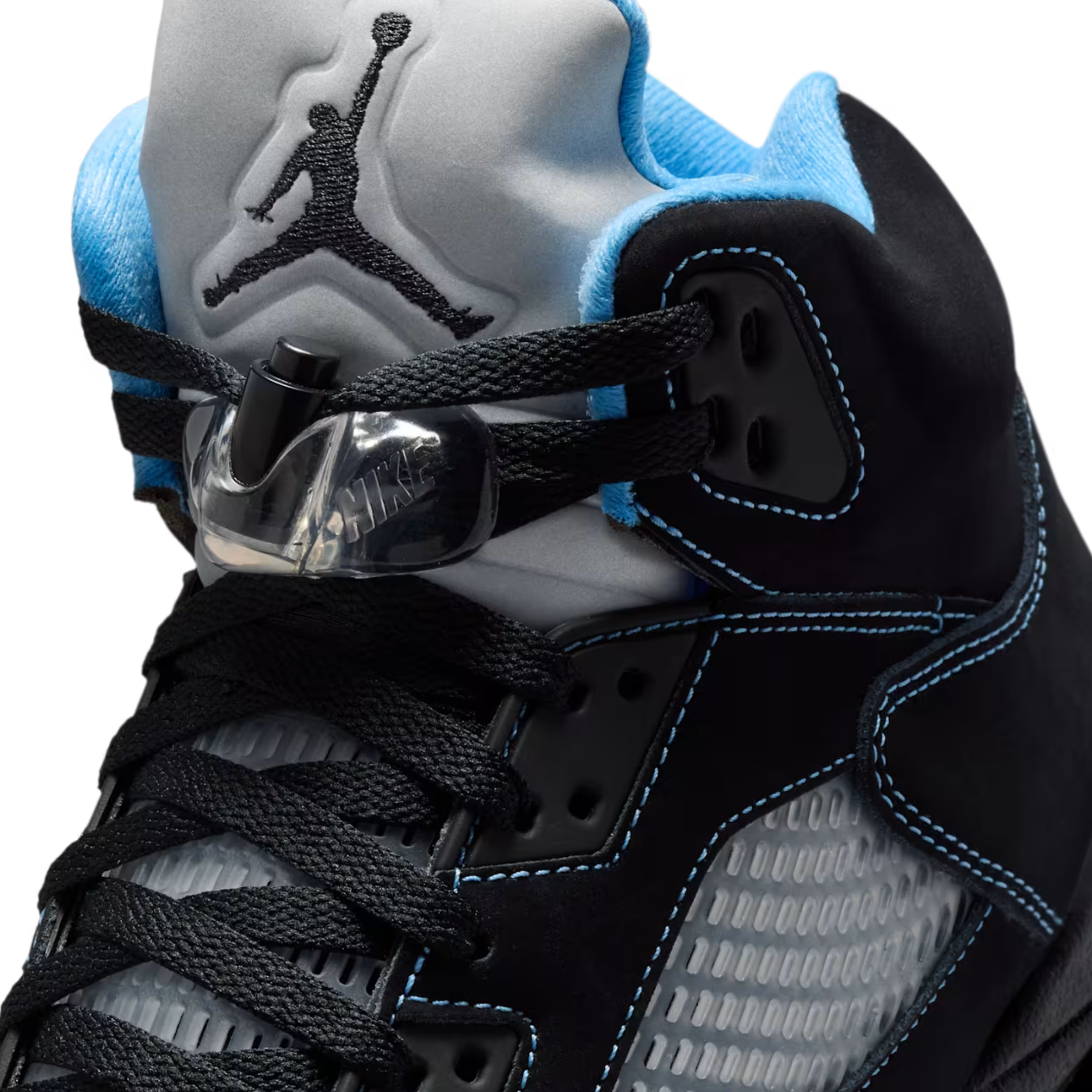 (Men's) Air Jordan 5 Retro "Black Carolina / UNC University Blue" (2026) [DD0587-008] Sneakers in Black | FOOT NINJAS [7]
