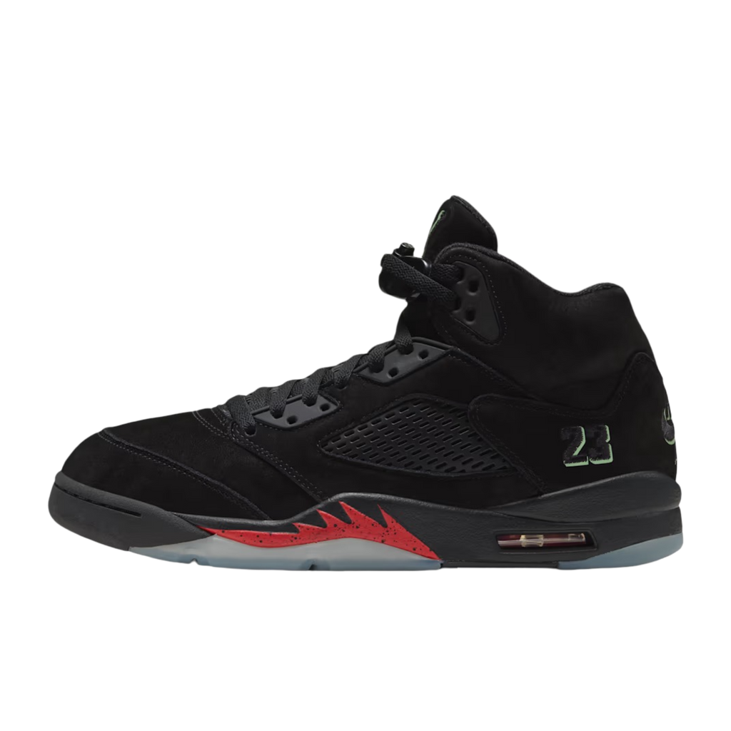 (Men's) Air Jordan 5 Retro "Halloween" (2026) [HQ7978-001] Sneakers in Black | FOOT NINJAS {1}