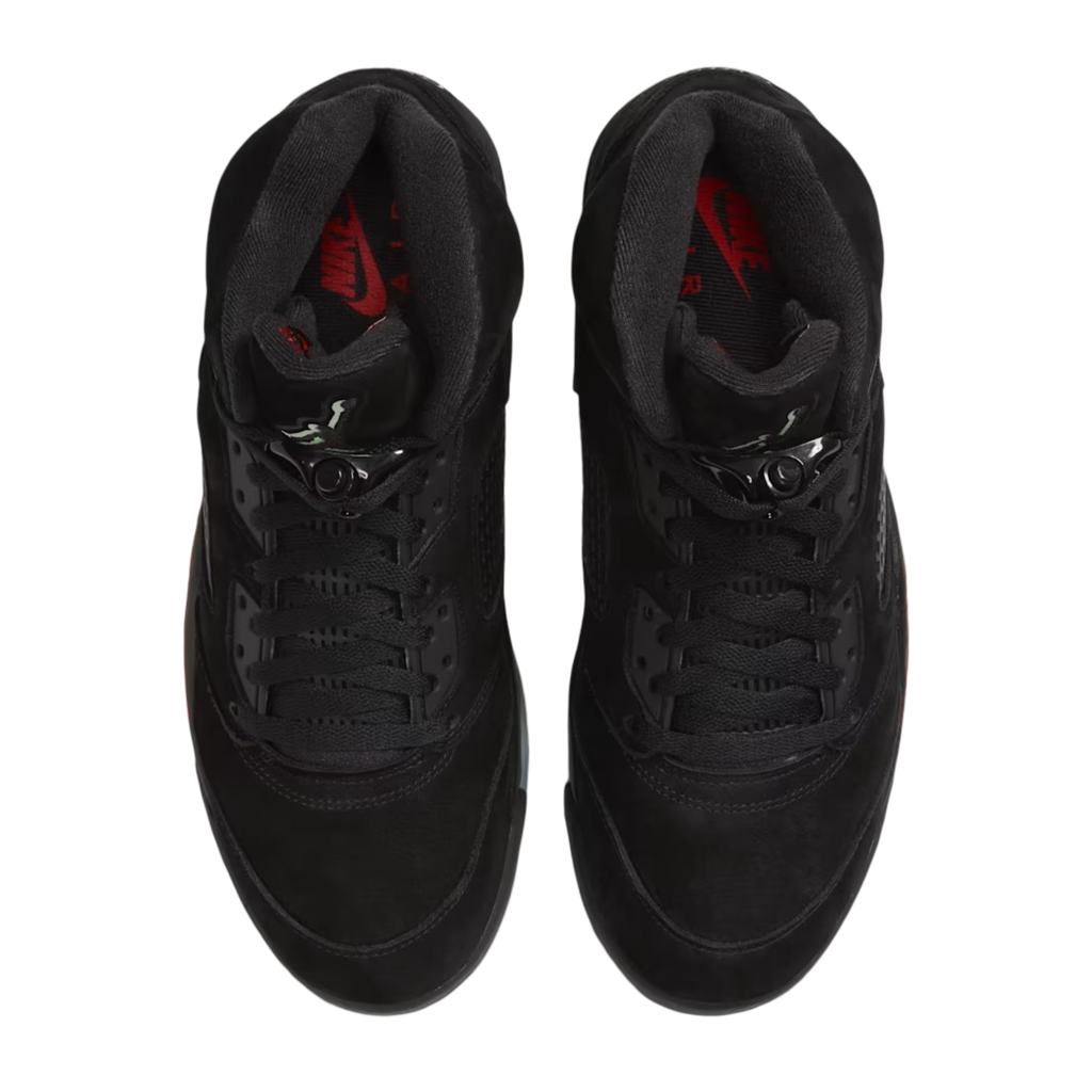 (Men's) Air Jordan 5 Retro "Halloween" (2026) [HQ7978-001] Sneakers in Black | FOOT NINJAS {4}