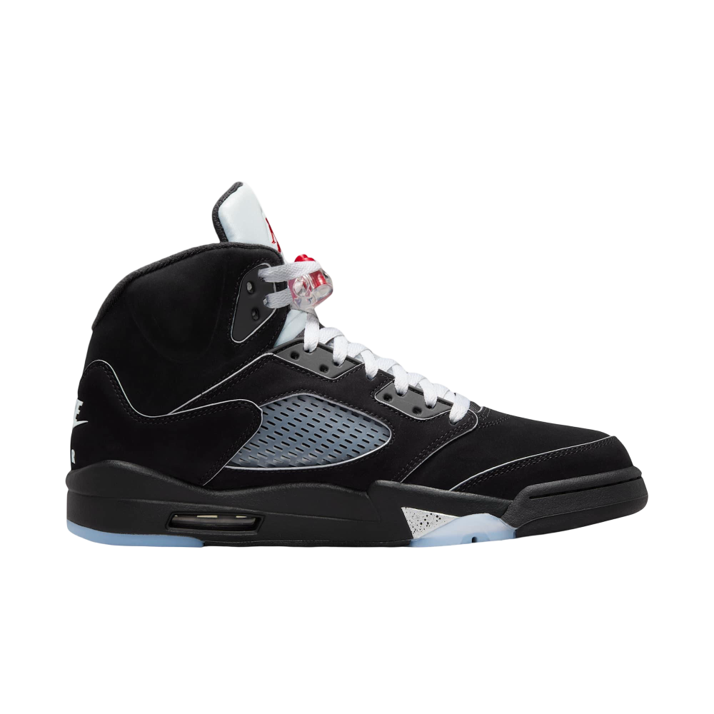 (Men's) Air Jordan 5 Retro "Reimagined Black / Metallic Silver" (2025) [HF3975-001] Sneakers in Black | FOOT NINJAS {2}