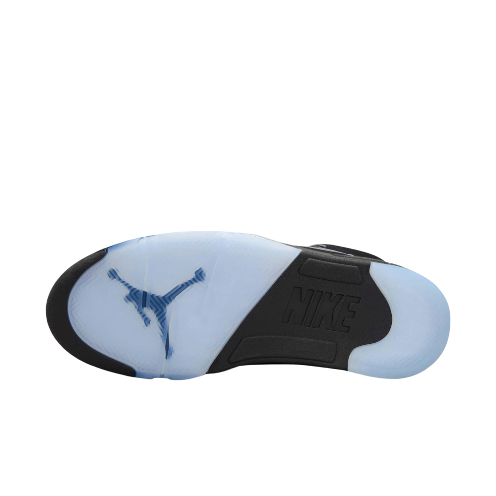 (Men's) Air Jordan 5 Retro "Reimagined Black / Metallic Silver" (2025) [HF3975-001] Sneakers in Black | FOOT NINJAS {6}