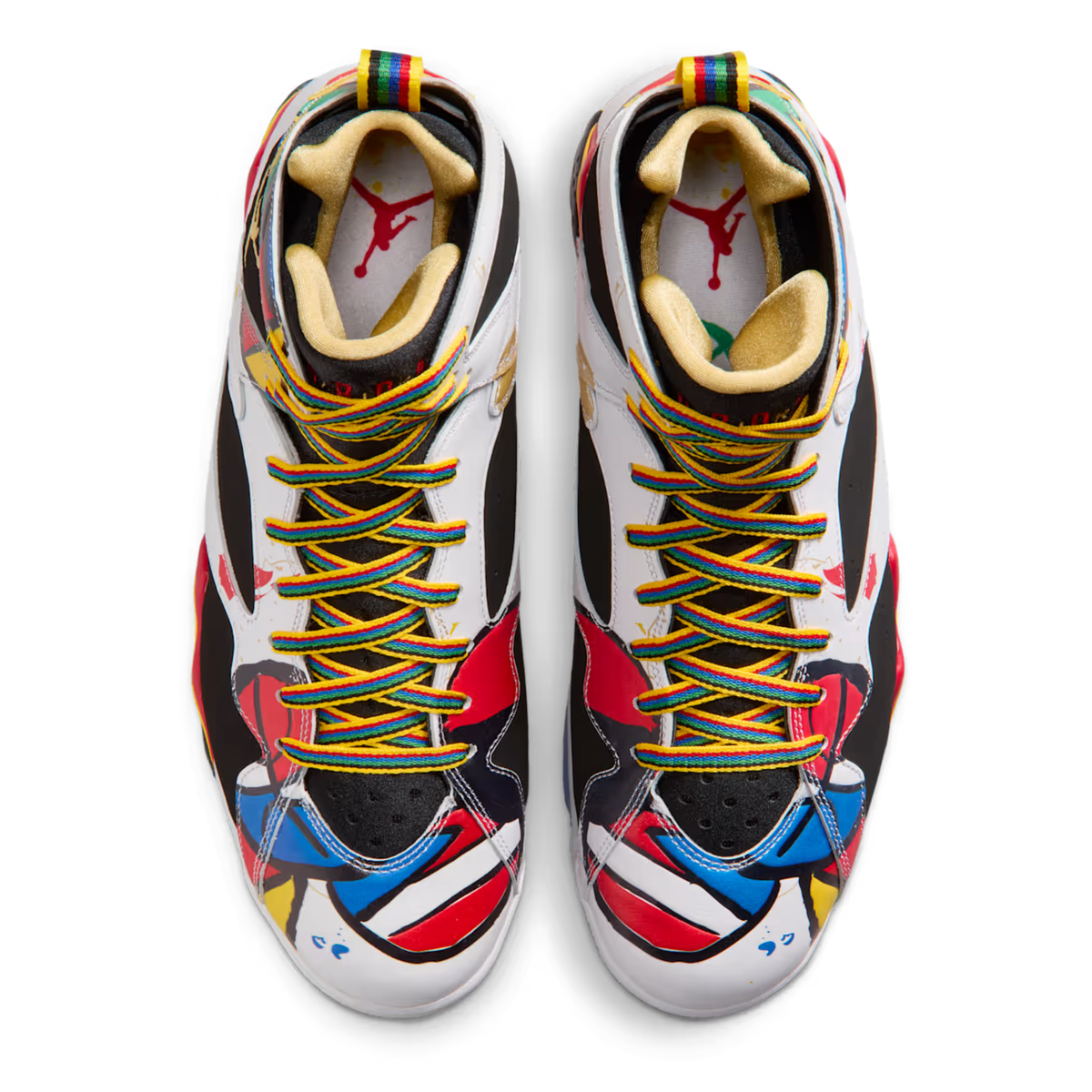 (Men's) Air Jordan 7 Retro "Miro / Olympic" (2026) [IQ6573-100] Sneakers in Multicolor | FOOT NINJAS {4}