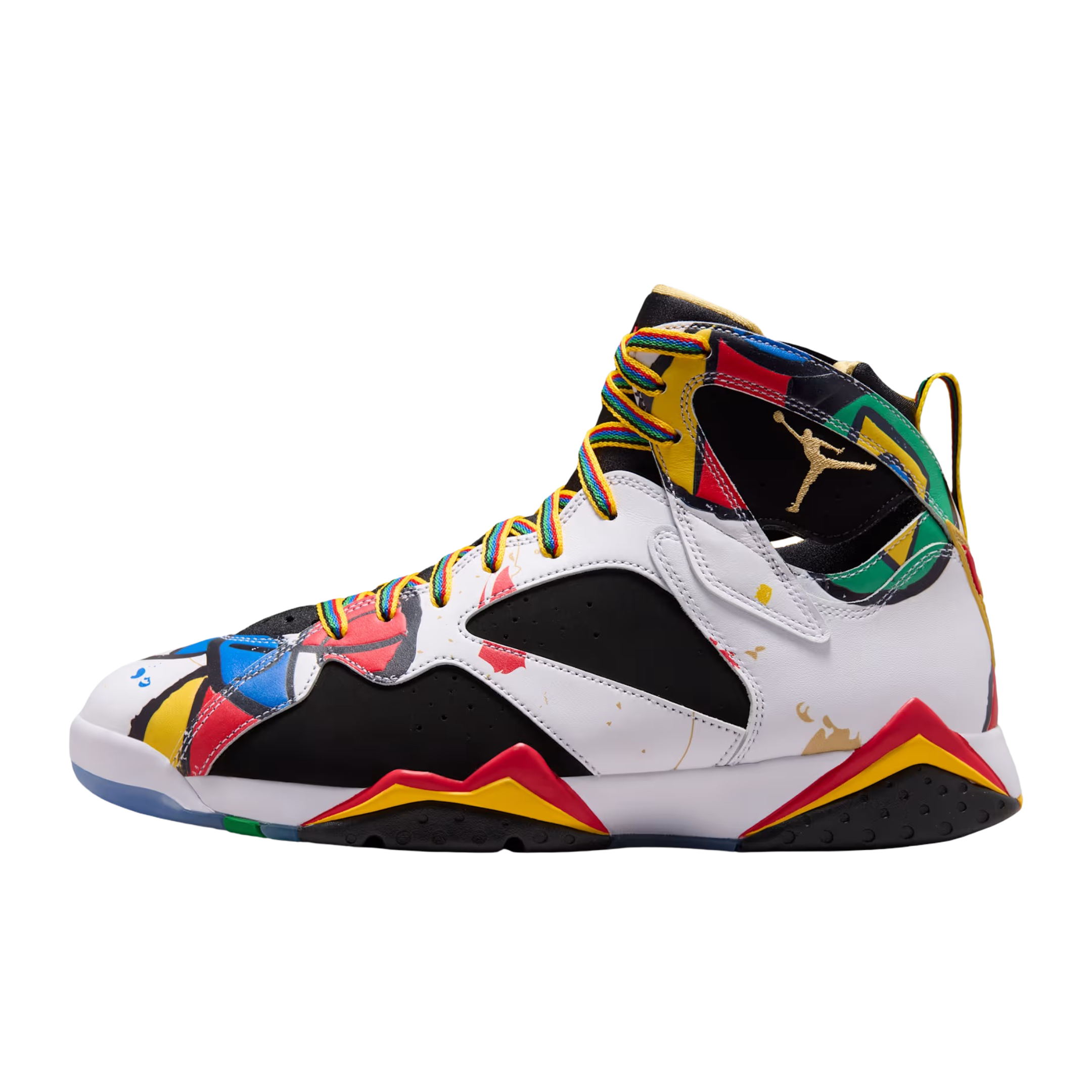 (Men's) Air Jordan 7 Retro "Miro / Olympic" (2026) [IQ6573-100] Sneakers in Multicolor | FOOT NINJAS [1]