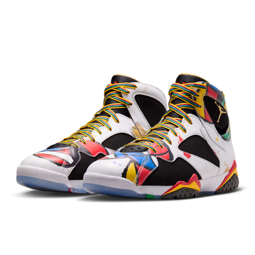 (Men's) Air Jordan 7 Retro "Miro / Olympic" (2026) [IQ6573-100] Sneakers in Multicolor | FOOT NINJAS [3]