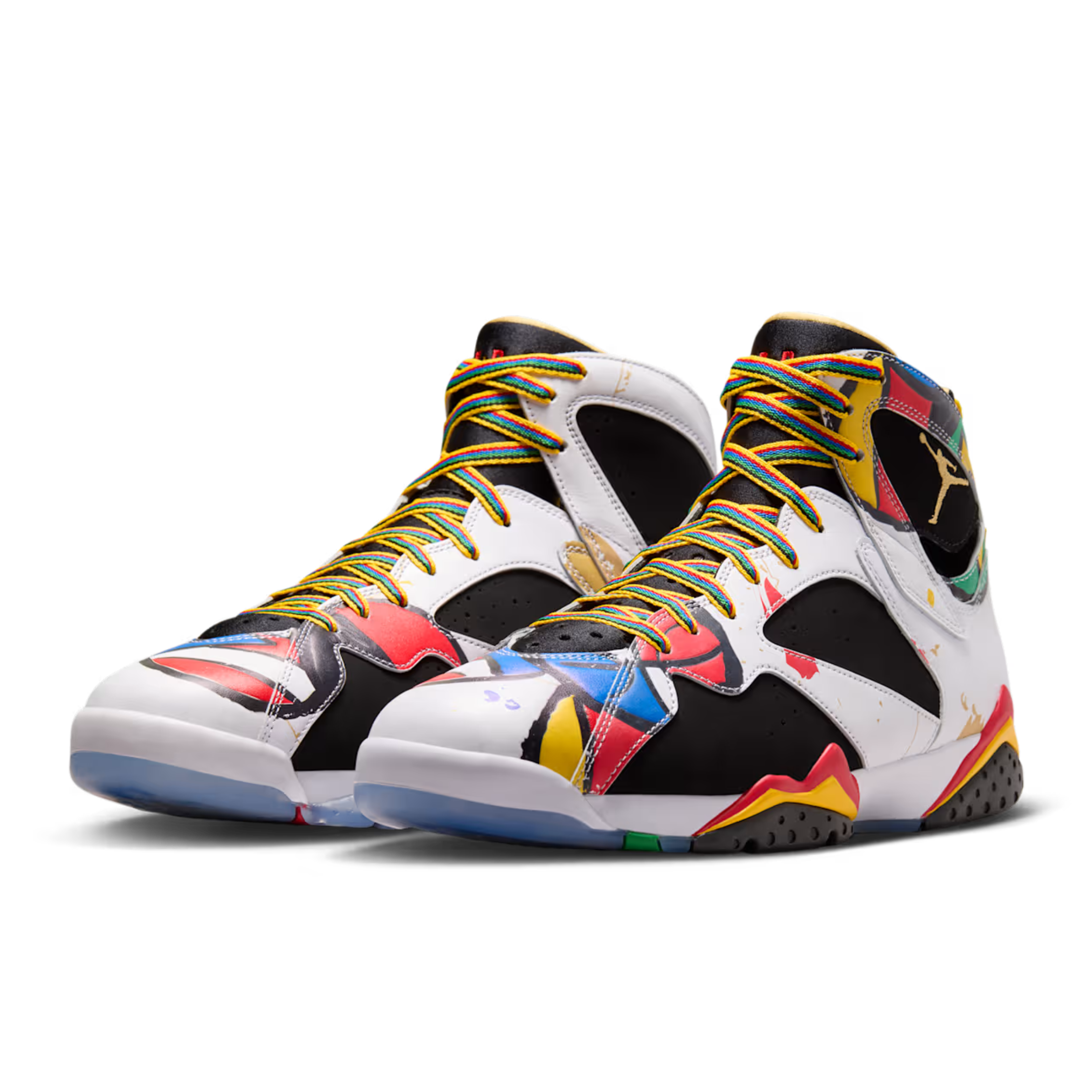 (Men's) Air Jordan 7 Retro "Miro / Olympic" (2026) [IQ6573-100] Sneakers in Multicolor | FOOT NINJAS [3]