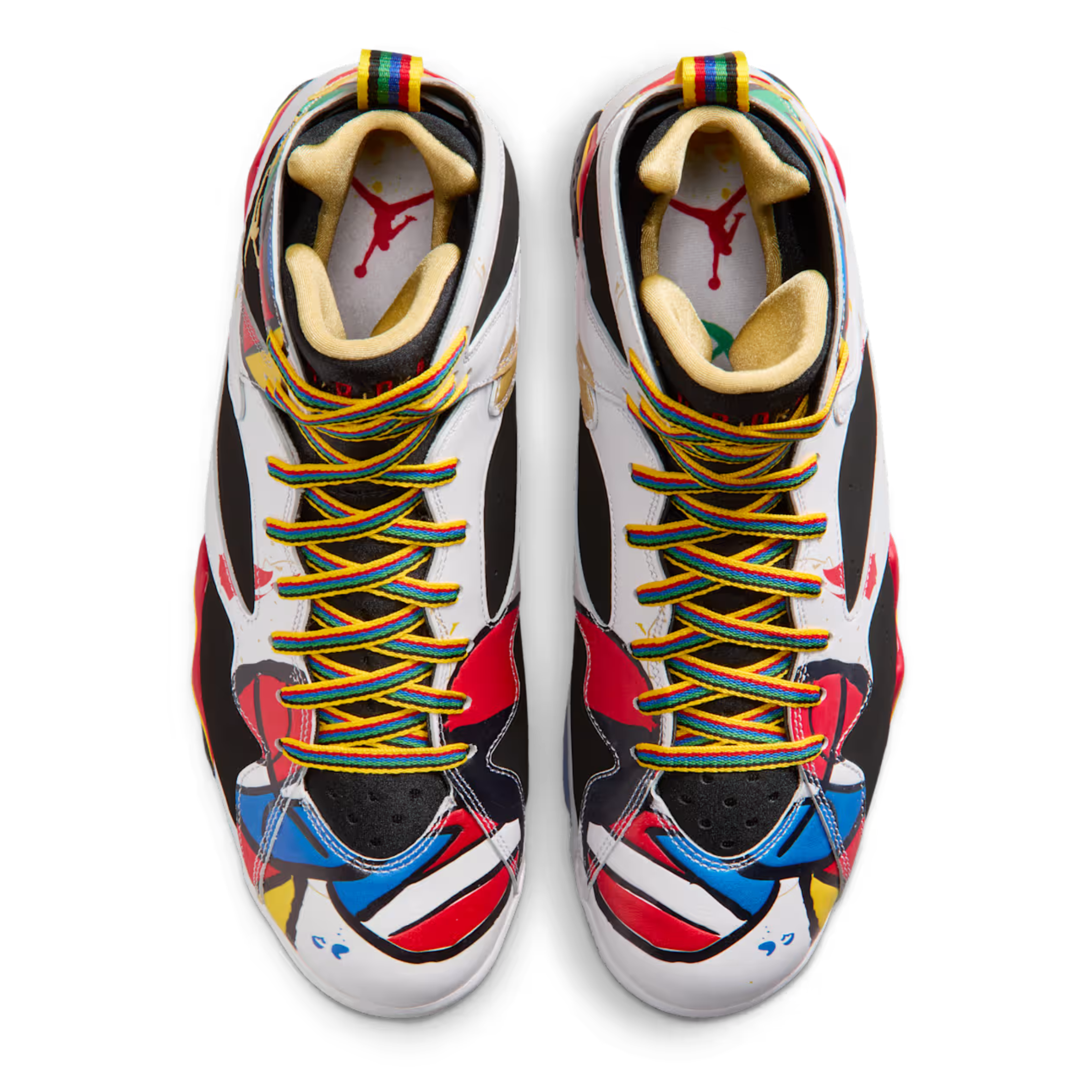 (Men's) Air Jordan 7 Retro "Miro / Olympic" (2026) [IQ6573-100] Sneakers in Multicolor | FOOT NINJAS [4]