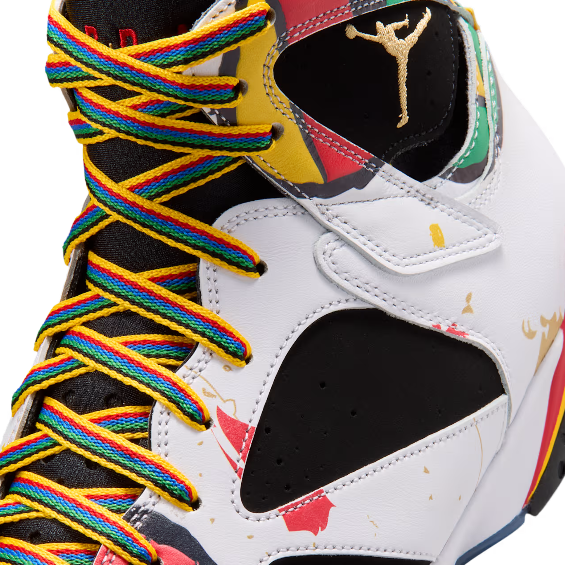 (Men's) Air Jordan 7 Retro "Miro / Olympic" (2026) [IQ6573-100] Sneakers in Multicolor | FOOT NINJAS [7]