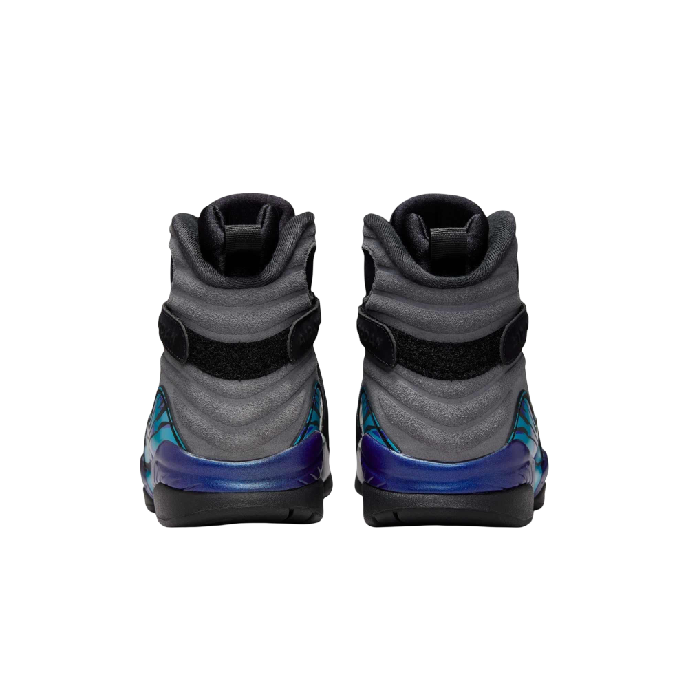 (Men's) Air Jordan 8 Retro "Aqua" (2025) [305381-006] Sneakers in Black | FOOT NINJAS {5}