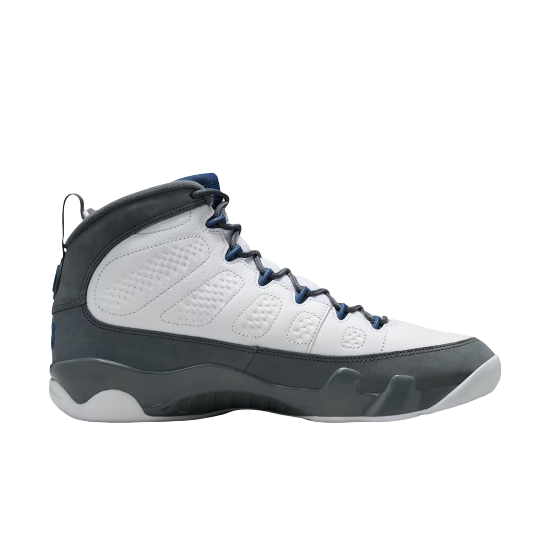 (Men's) Air Jordan 9 Retro "Flint Grey / French Blue" (2026) [HV4794-100] Sneakers in Grey | FOOT NINJAS {2}