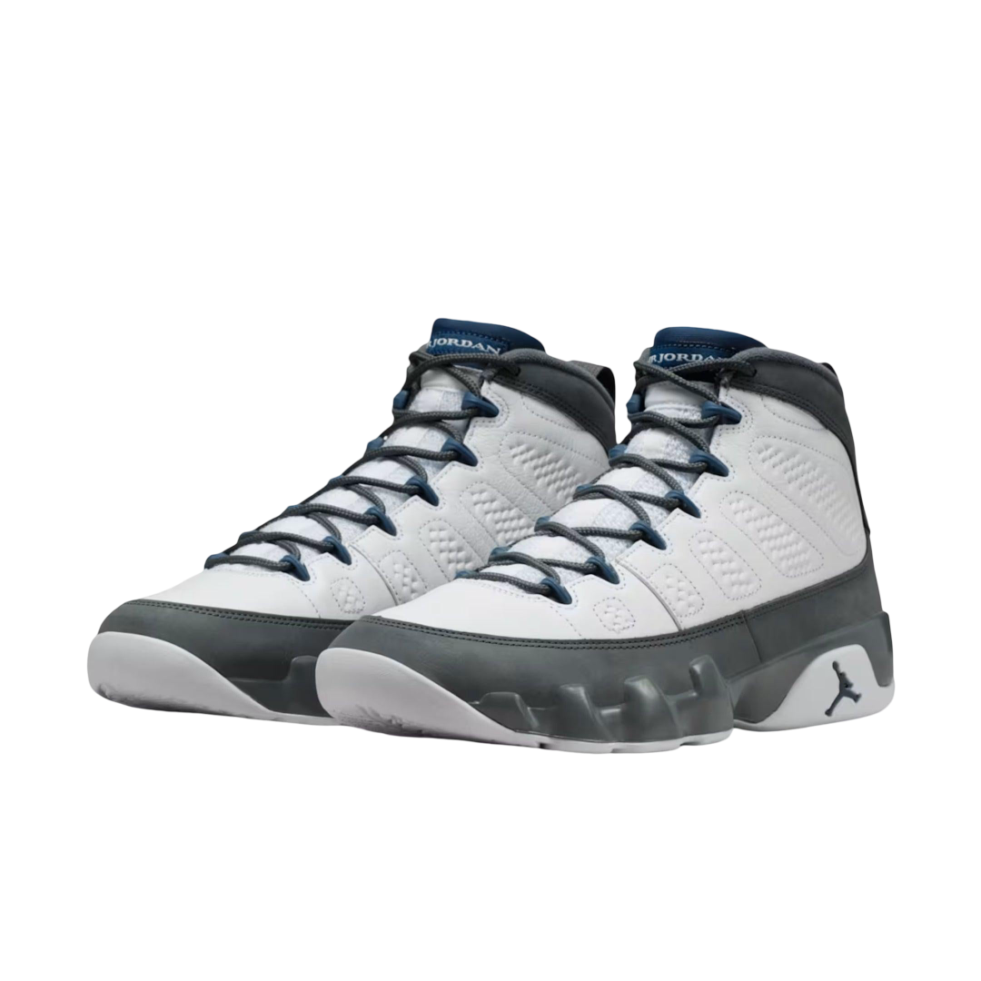 (Men's) Air Jordan 9 Retro "Flint Grey / French Blue" (2026) [HV4794-100] Sneakers in Grey | FOOT NINJAS {3}