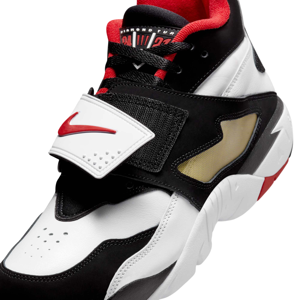 (Men's) Nike Air Diamond Turf "49ers" (2025) [FZ8224-100] Sneakers in White | FOOT NINJAS {7}