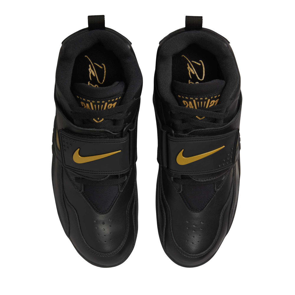(Men's) Nike Air Diamond Turf PRM "Signing Day / You Gotta Believe" (2025) [HV5788-001] Sneakers in Black | FOOT NINJAS {4}