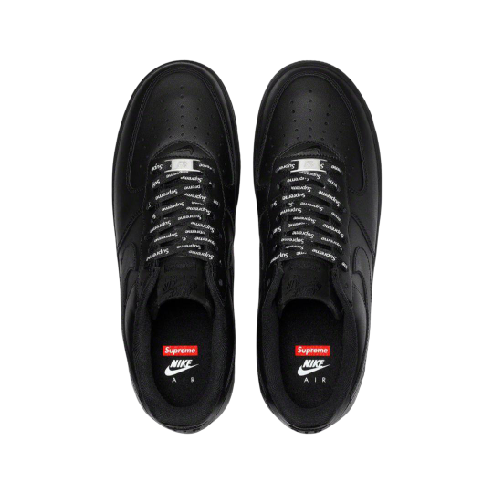 (Men's) Nike Air Force 1 Low SP x Supreme 'Box Logo' Black [CU9225-001] Sneakers in Black | FOOT NINJAS {3}