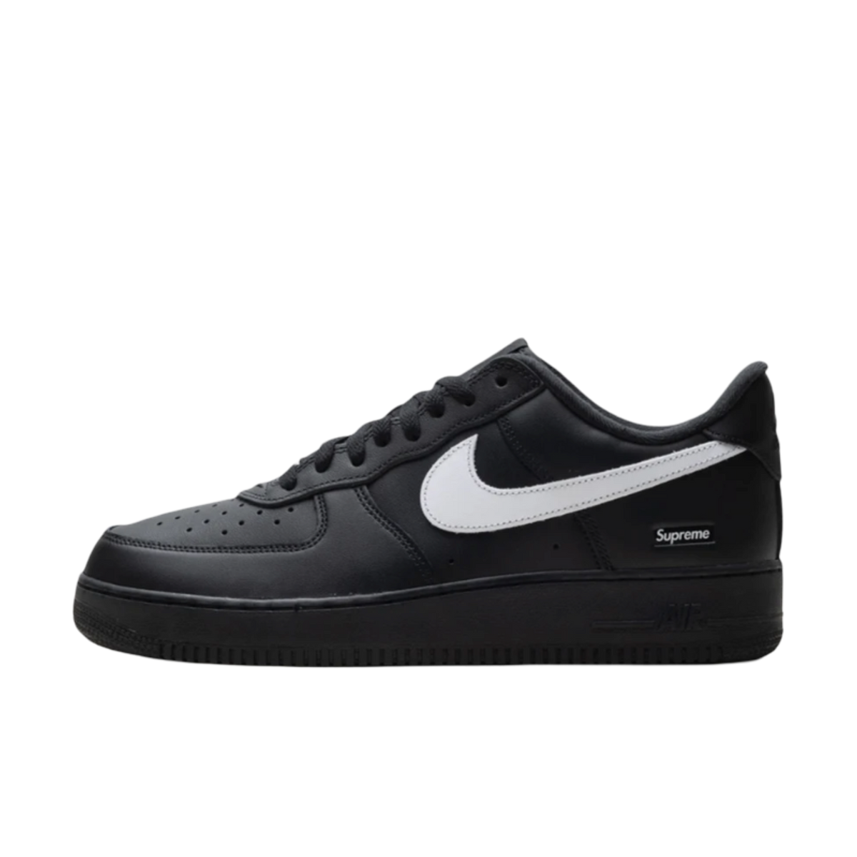 (Men's) Nike Air Force 1 Low SP x Supreme "Box Logo" Black / White (2025) [CU9225-002] Sneakers in Black | FOOT NINJAS {1}