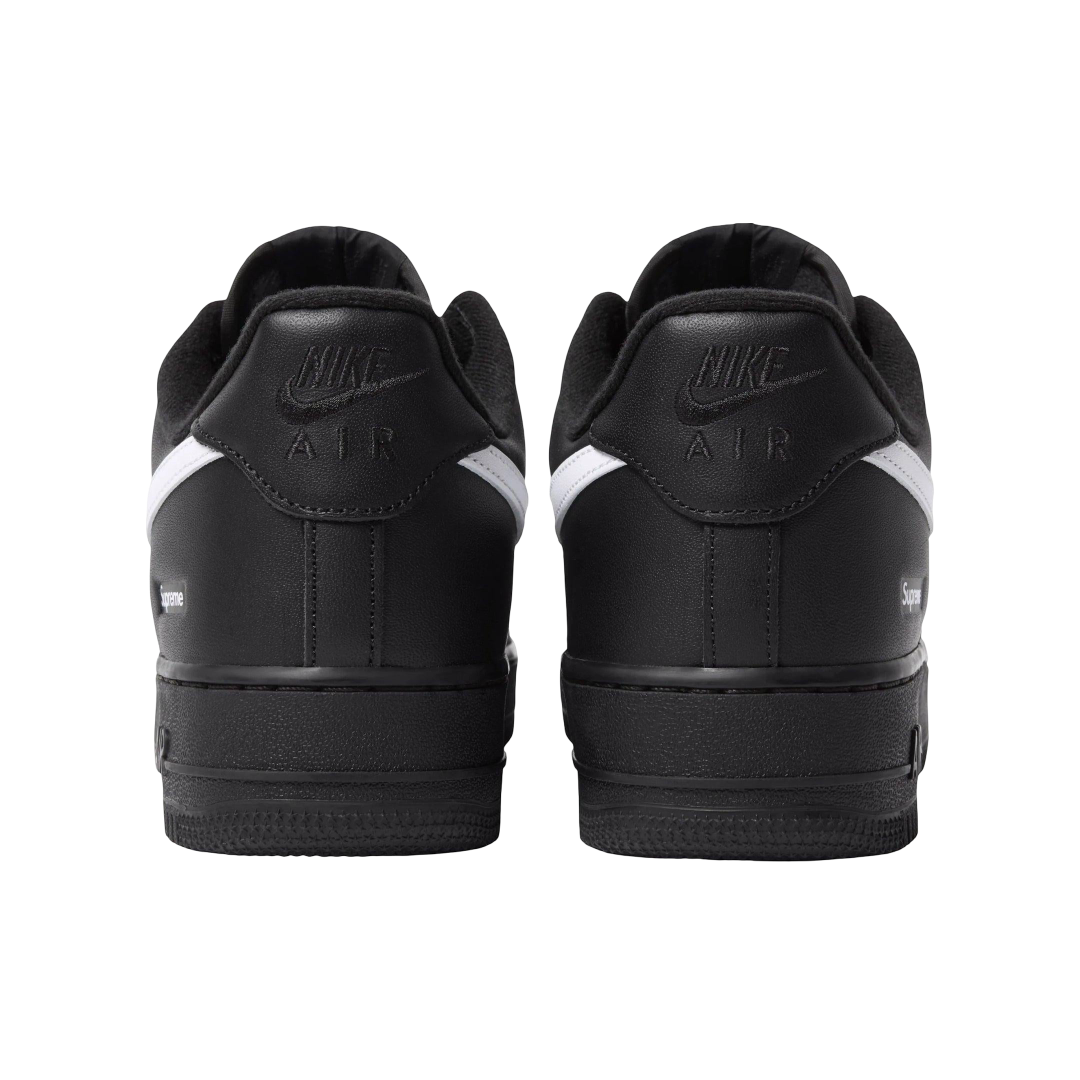 (Men's) Nike Air Force 1 Low SP x Supreme "Box Logo" Black / White (2025) [CU9225-002] Sneakers in Black | FOOT NINJAS {4}