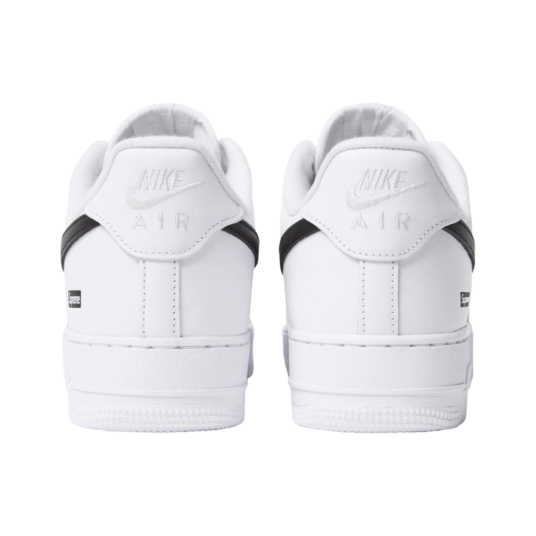 (Men's) Nike Air Force 1 Low SP x Supreme "Box Logo" White / Black (2025) [CU9225-102] Sneakers in White | FOOT NINJAS {4}