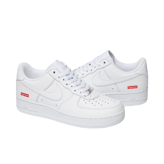 (Men's) Nike Air Force 1 Low SP x Supreme 'Box Logo' White [CU9225-100] Sneakers in White | FOOT NINJAS {2}