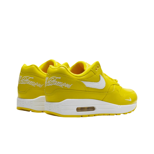 (Men's) Nike Air Max 1 '87 SP x Supreme "Speed Yellow" (2025) [HF8813-700] Sneakers in Yellow | FOOT NINJAS {3}
