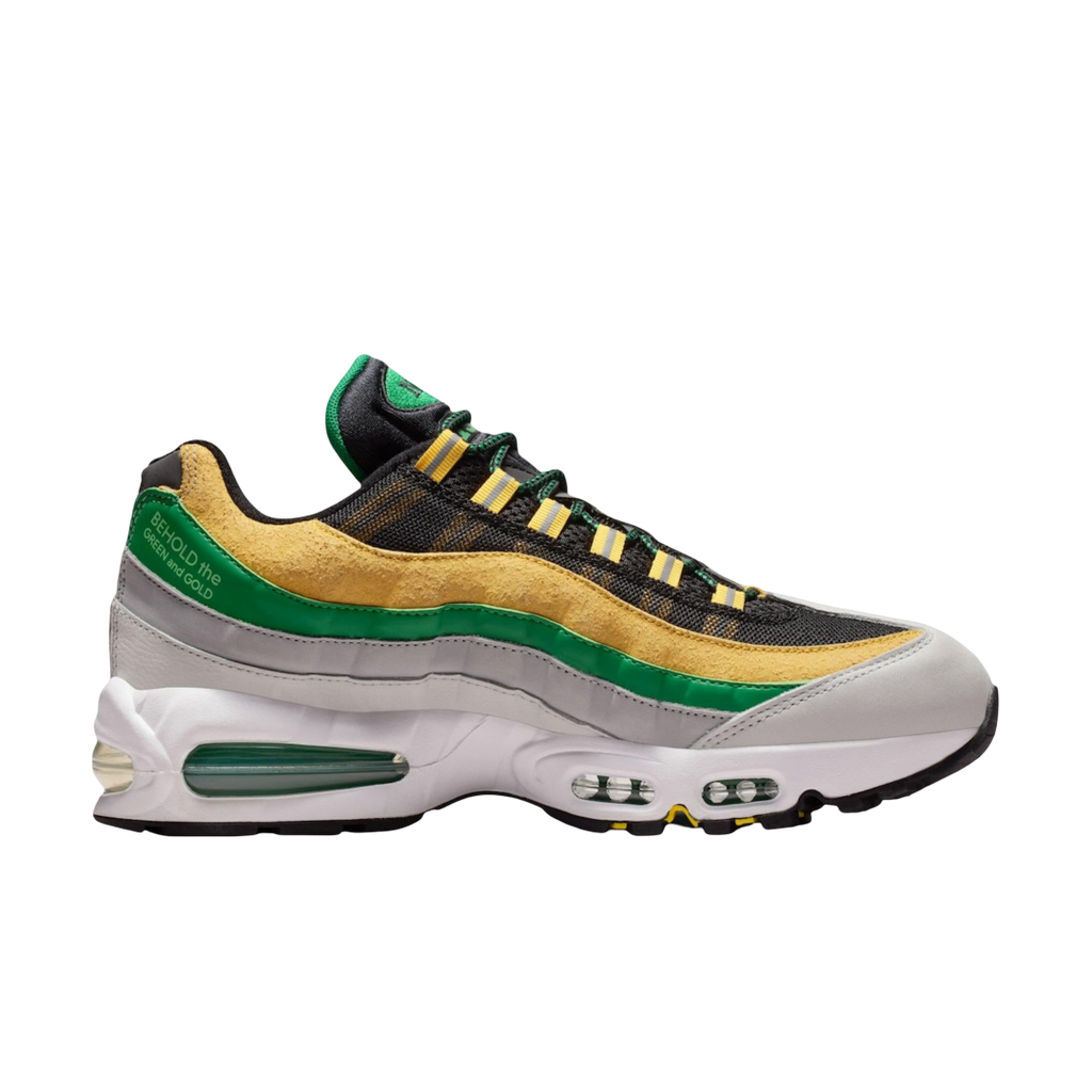 (Men's) Nike Air Max 95 YR Yardrunners "Norfolk State University / Court Green" (2025) [IO8310-001] Sneakers in Multicolor | FOOT NINJAS {2}