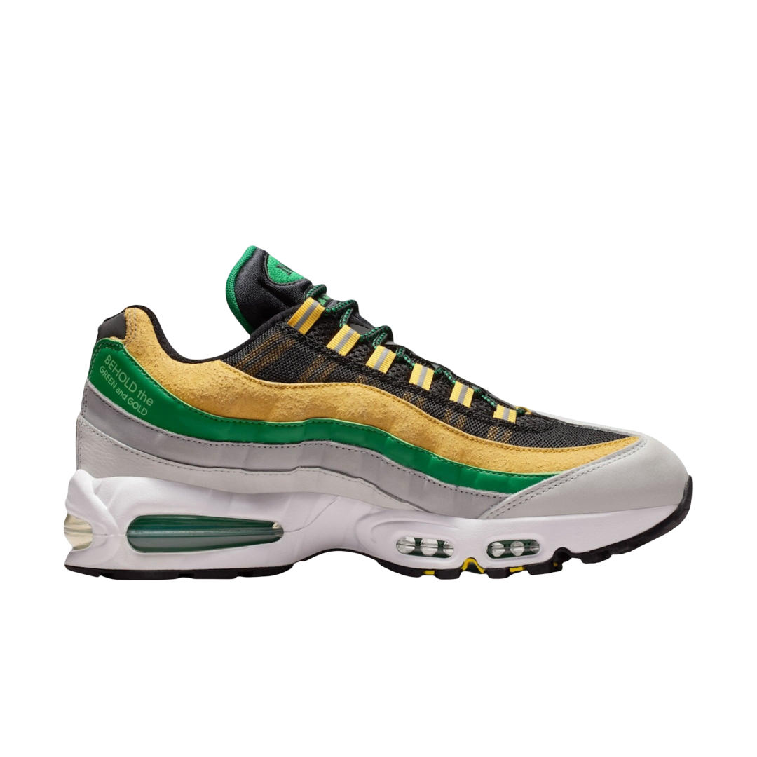 (Men's) Nike Air Max 95 YR Yardrunners "Norfolk State University / Court Green" (2025) [IO8310-001] Sneakers in Multicolor | FOOT NINJAS {2}