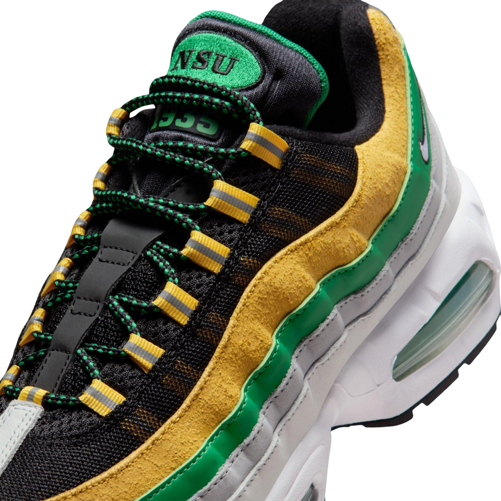(Men's) Nike Air Max 95 YR Yardrunners "Norfolk State University / Court Green" (2025) [IO8310-001] Sneakers in Multicolor | FOOT NINJAS {8}