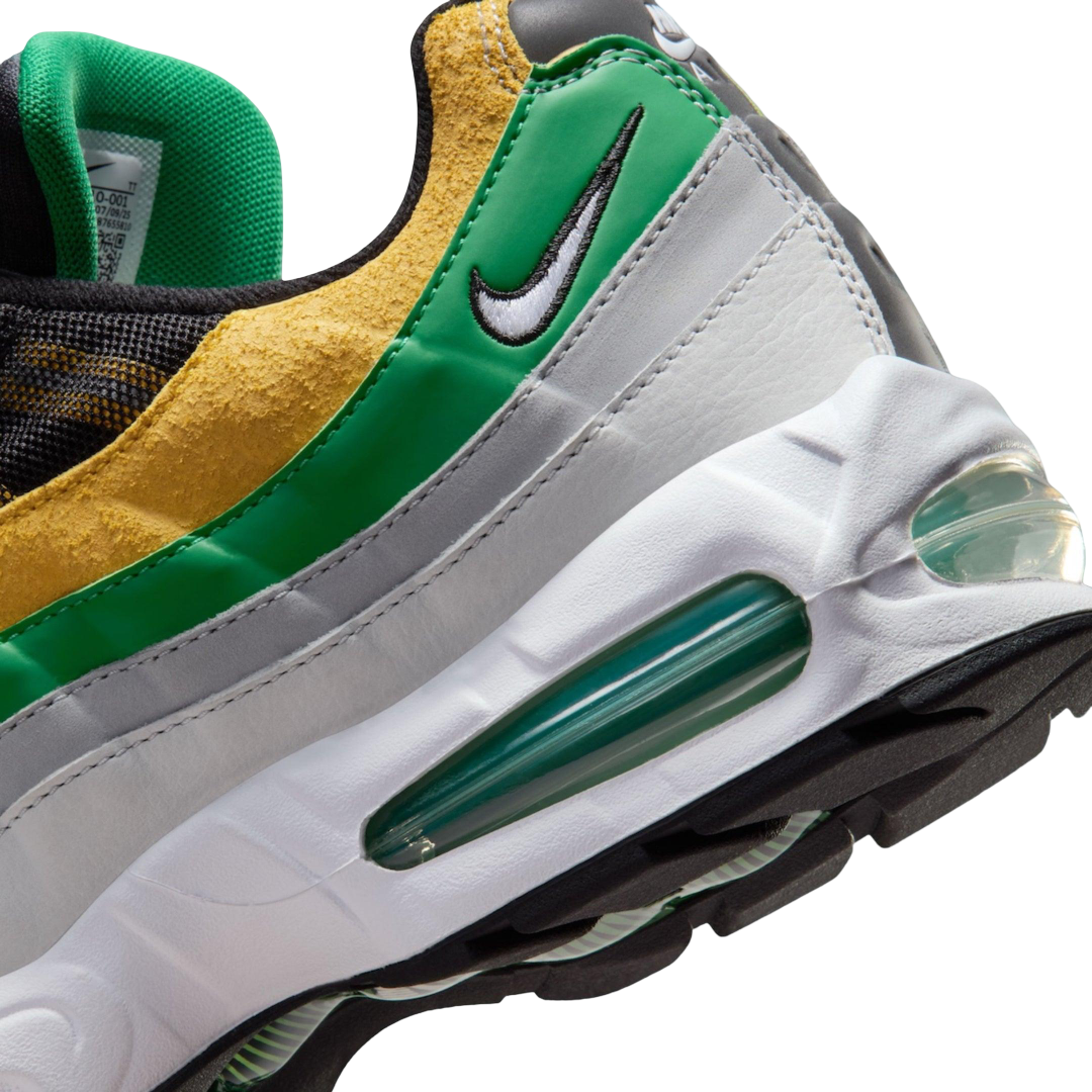 (Men's) Nike Air Max 95 YR Yardrunners "Norfolk State University / Court Green" (2025) [IO8310-001] Sneakers in Multicolor | FOOT NINJAS {9}